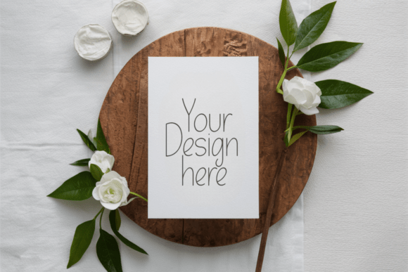 5x7 Greetings Cards Mockup 3: Freebies & Graphics