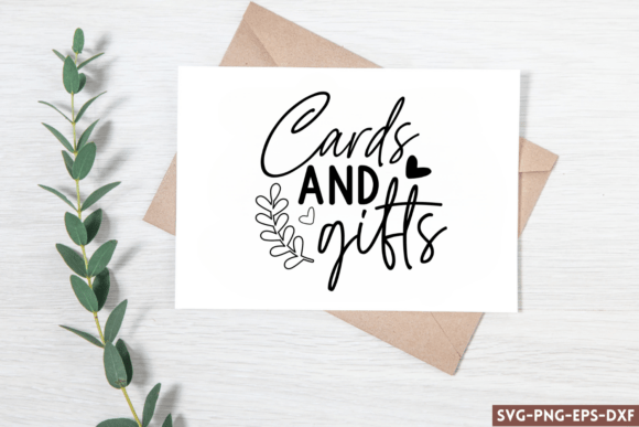 Cards and Gifts SVG: Wedding Graphics for Crafts