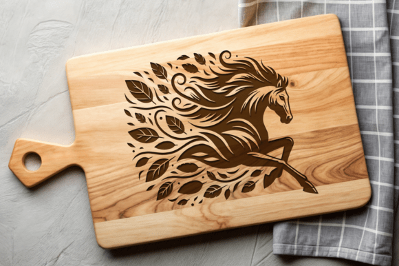 Floral Horse Graphics for Crafts Review