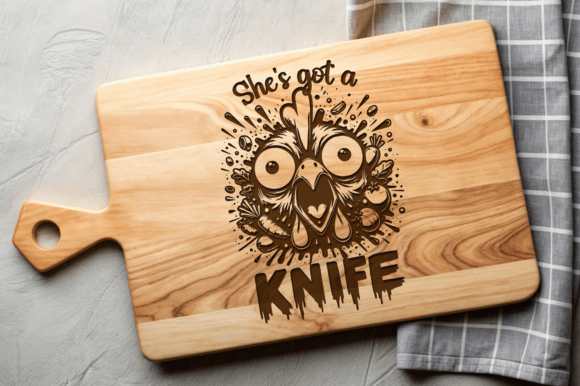 Funny Chicken SVG for Crafts & Graphics