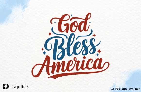 God Bless America Graphics for Crafts
