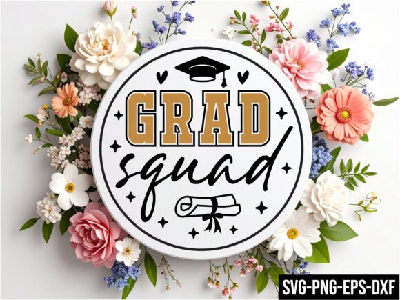 Grad Squad SVG: Graphics for Crafts