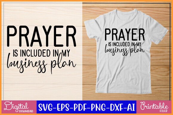 Prayer is Included: Graphics for Crafts