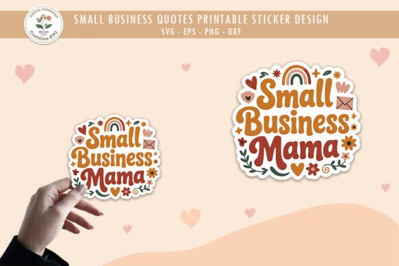 Reviewing the Small Business Mama Printable Sticker Design