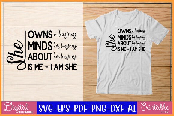 She Owns Minds SVG: Graphics for Crafts